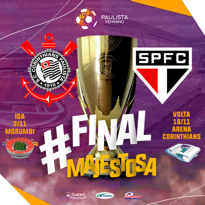 São Paulo e Corinthians fazem jogo de ida da final do Paulista Feminino;  veja onde assistir, paulista feminino