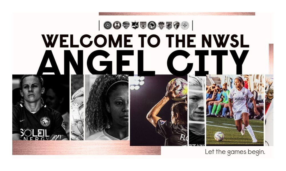 Colagem de fotos para apresentação do Angel City