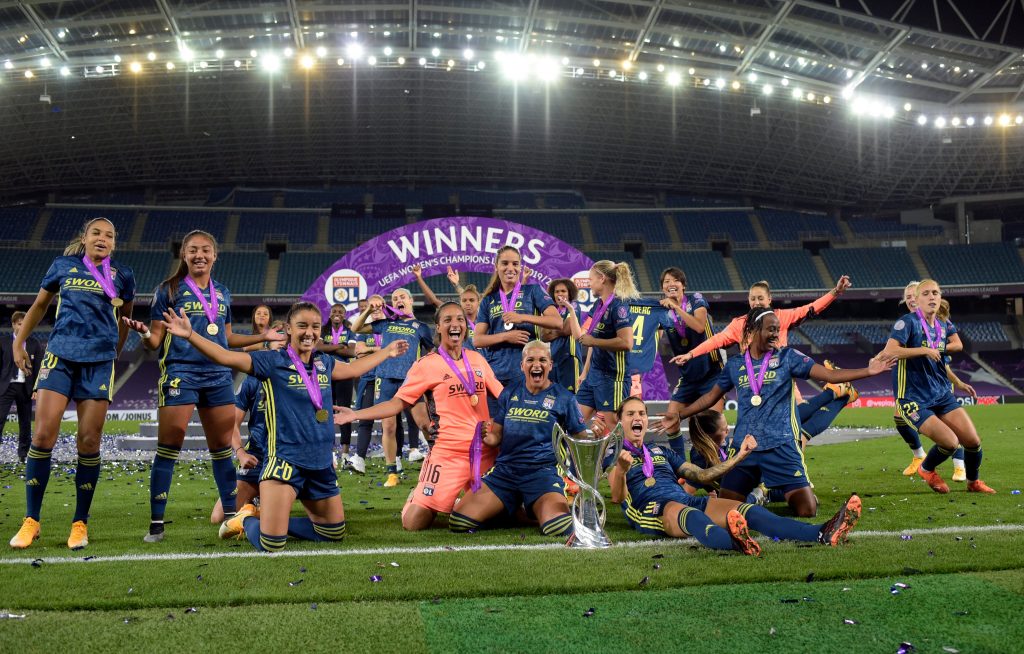 Lyon vence Wolfsburg por 3×1 e conquista Champions League Feminina