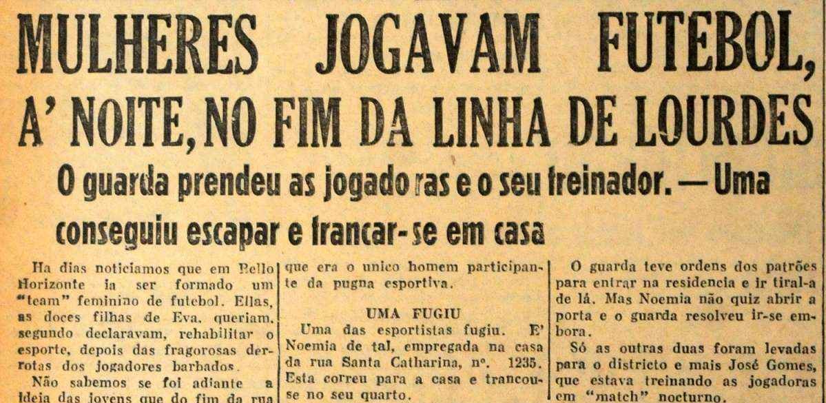 Mulheres passaram 40 anos proibidas por lei de jogar futebol no Brasil –  Jornal da USP