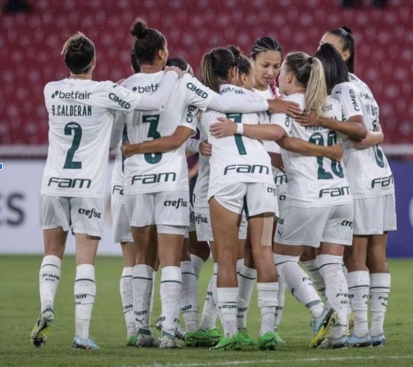 Palmeiras se classifica na Libertadores Feminina após goleada histórica